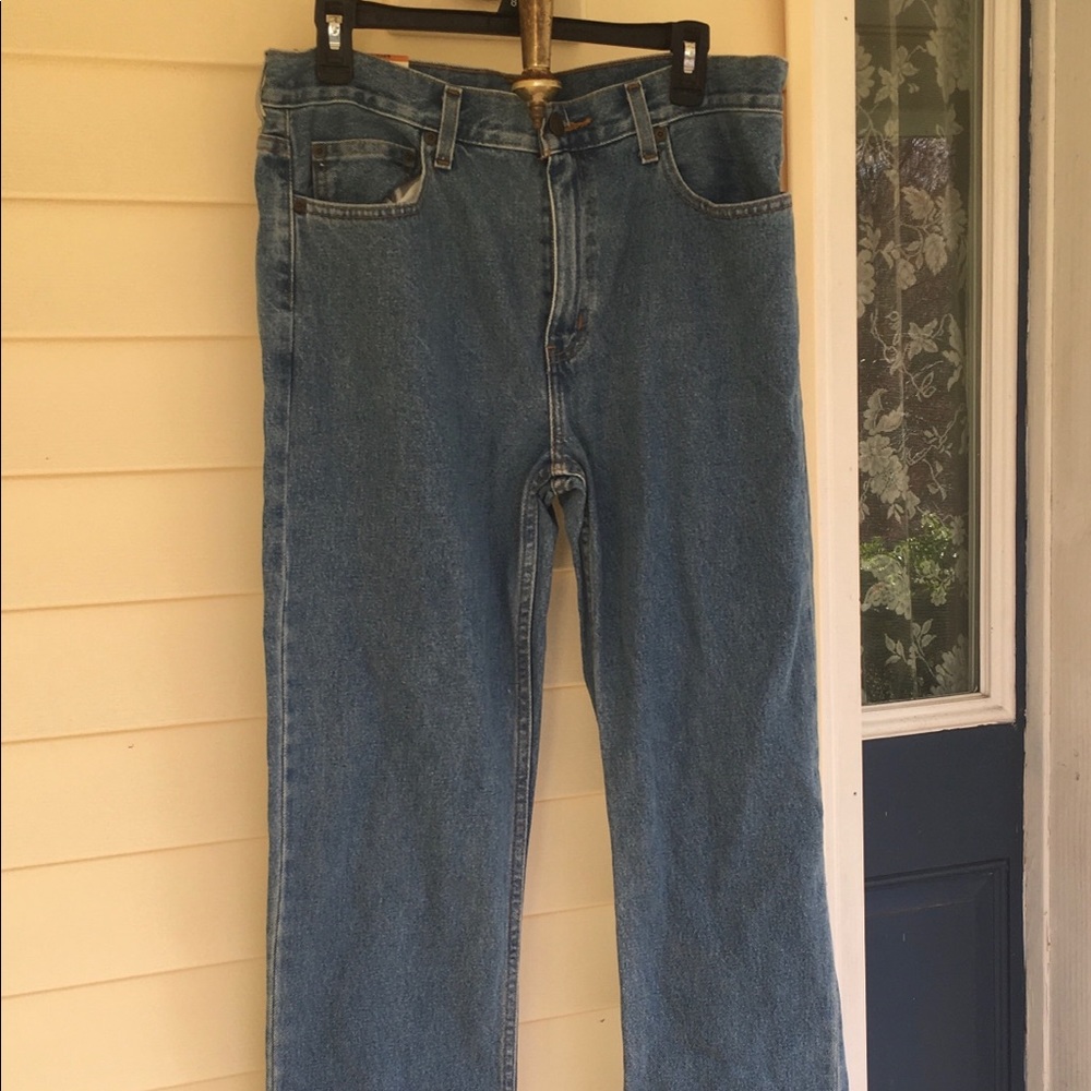 Faded glory blue jeans 34x36